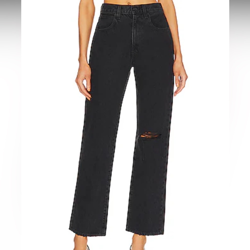 SLVRLAKE Black Ankle & Cropped Jeans